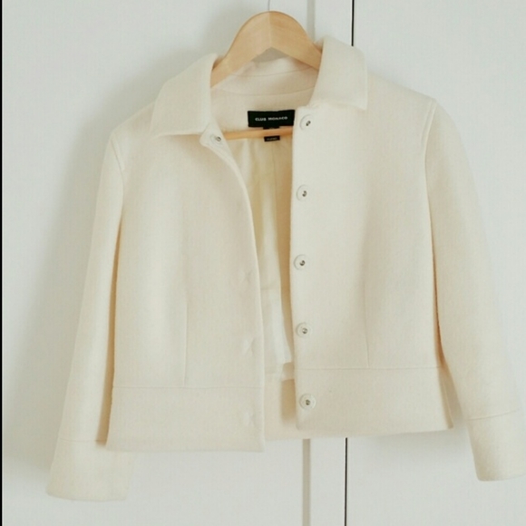 Club Monaco Jackets & Blazers - Club Monaco Short Wool Coat 1/4 Sleeve